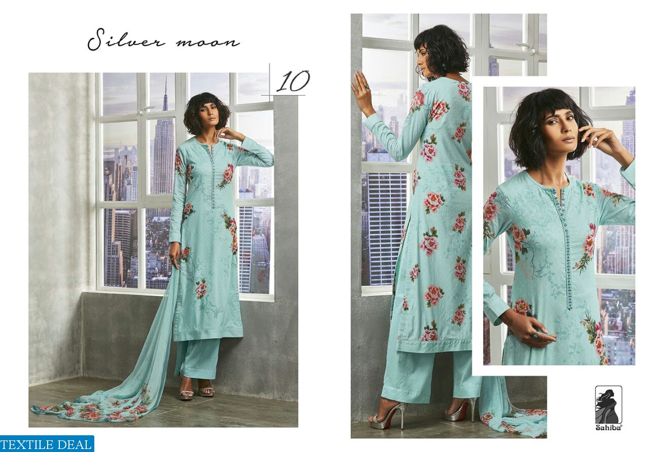 Sahiba Silver moon Wholesale luxury indian Dresses